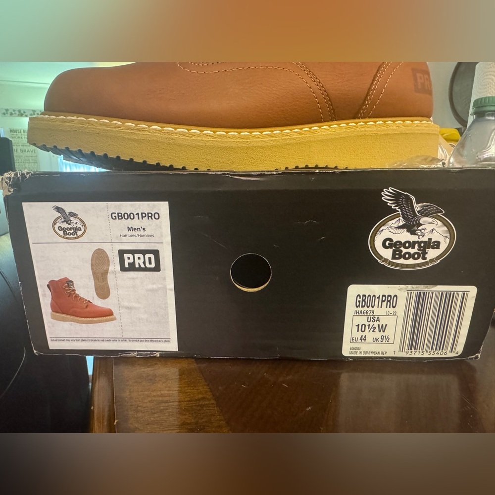 Georgia Boot Men's Tan Leather Boots